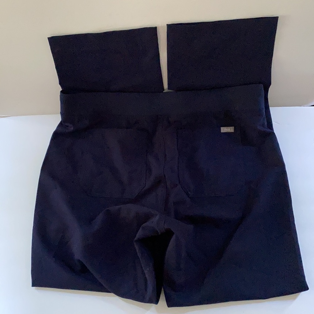 Figs Navy Straight Leg Pants - Picture 3 of 12